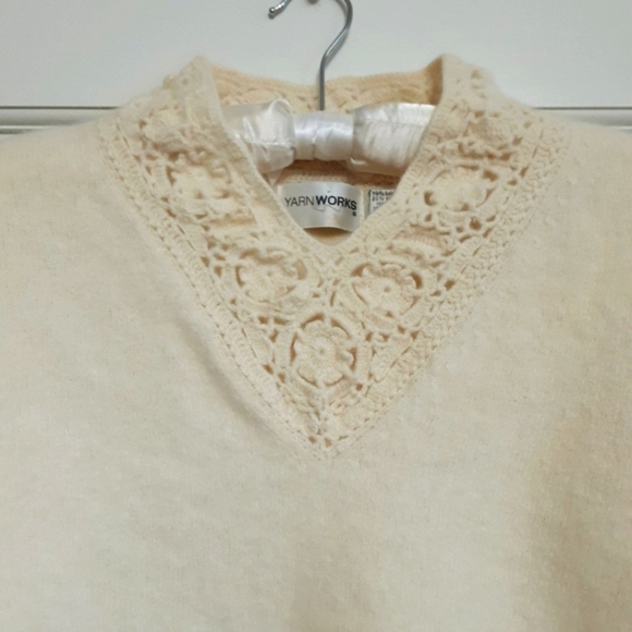 Lambswool Angora Sweater Womens - Picture 2 of 16